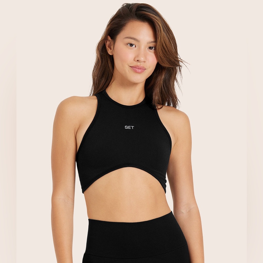 SET Sculptflex High Neck Angle Bra